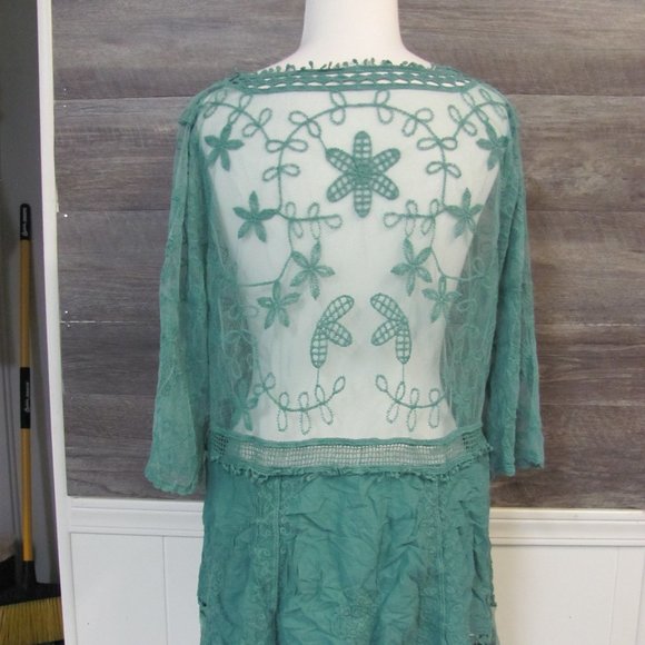 LADIES LACE BATHING SUIT COVER UP  HOST PICK - Picture 6 of 8